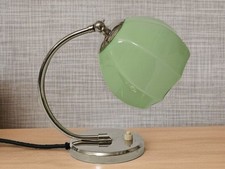 alte Art déco Tischlampe / Nachttischlampe, 1920er Jahre