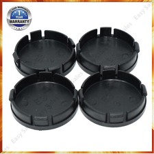 4x Schwarz Felgendeckel