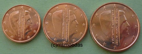Niederlande euro cent - 1+2+5,