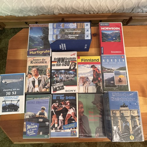 Sammlung vhs kassetten - sammlung, /