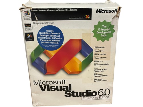 Microsoft visual studio - microsoft, 6.0