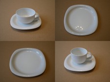 Rosenthal Studio Line Suomi Kaffeetasse Teetasse Speiseteller Kuchenteller weiß