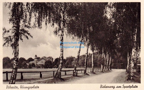 übungsplatz döberitz - ak,