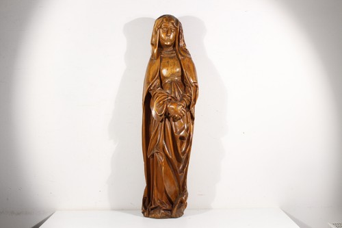Trauernde maria holzfigur - maria,