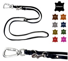 Hundeleine Fettleder