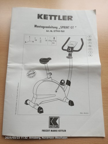 Heimtrainer fahrrad ketteler - heimtrainer,