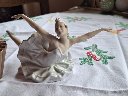 Porzellanfigur figur ballerina - porzellanfigur,
