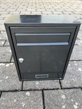Briefkasten, Postkasten, Kummerkasten Metall anthrazit