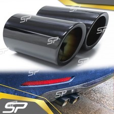 Zu 60mm Schwarz Auspuffblenden