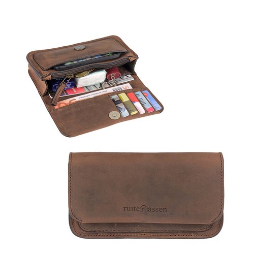 Gürteltasche leder quer - quer, damen
