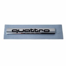 Audi Quattro Schriftzug Heckklappe Emblem Hinten Selbstklebend 8H0853737  2ZZ