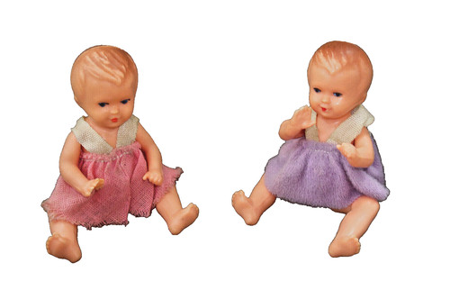 Vintage baby puppe - baby, ca.