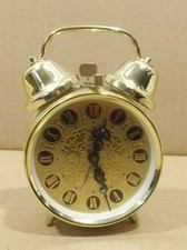 Alter vintage Meister-Anker  Wecker manuell mit Schlag auf Glocken- funktioniert