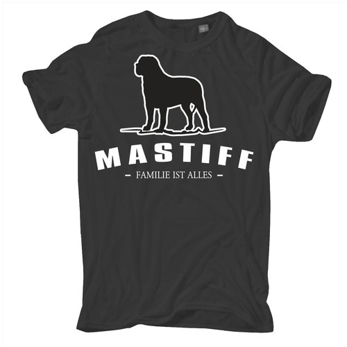 Herren männer shirt mastiff - herren, t-shirt