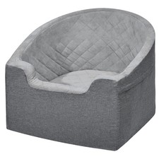 Uimoso Hunde Autositz für Vorder- und Rücksitz, 560x508x410mm, 25kg, Grau