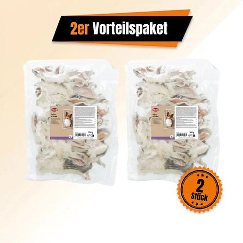 Kaninchenohren mit fell x - mit,