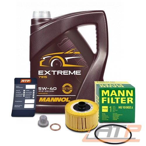 Mann ölfilter 5w 40 für - 5l, 5w-40