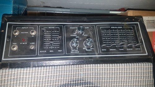 Equalizer echo amp - 80's,