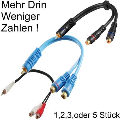 Cinch kabel rca splitter - kabel,