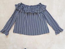 Schulterfreie Bluse von H&M