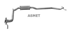ASMET 13.031 Mittelschalldämpfer Schalldämpfer