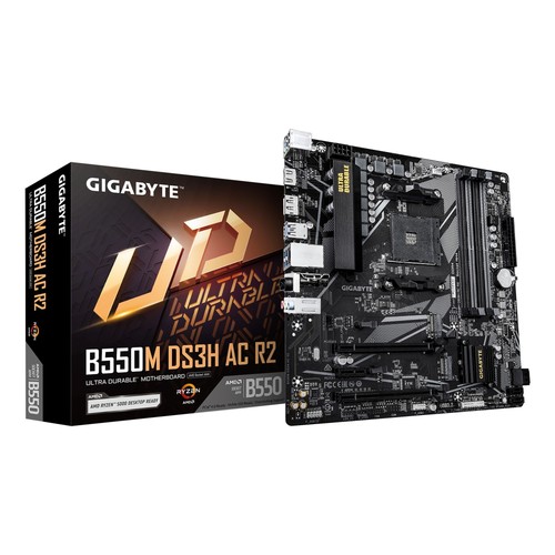 Motherboard gigabyte b550m - motherboard,