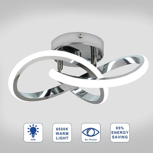 22w silber led deckenleuchte - 22w,