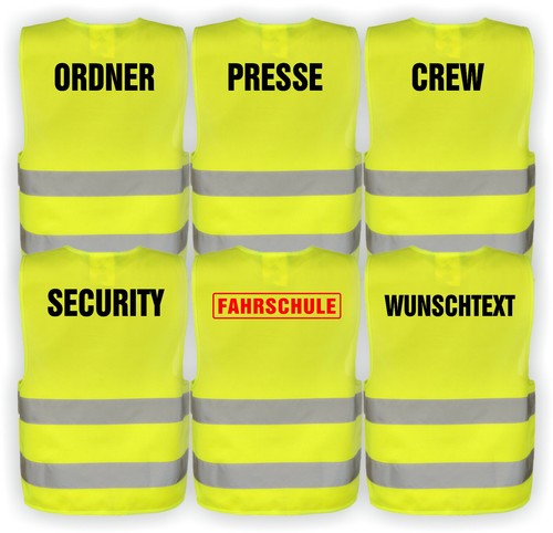 Warnweste ordner presse - warnweste,