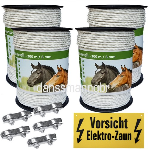 800 weidezaunseil mm 6 - 6,