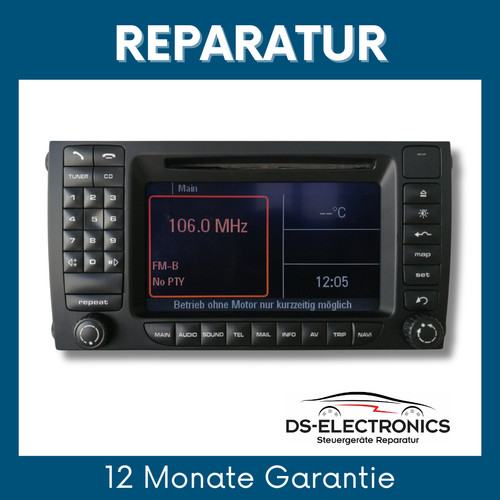 Reparatur porsche navi radio - reparatur,