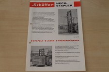 162135) Schäffer Heckstapler Prospekt 197?