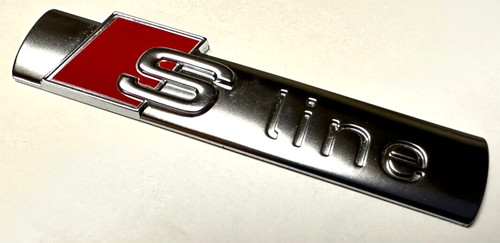 Audi line emblem badge - audi,