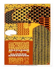 Vintage Jugendstil Wandkunst