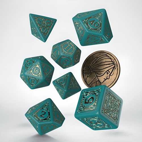 Gw6526 the witcher dice set - dice,