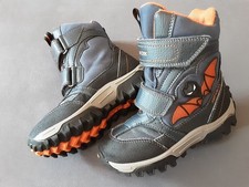 Geox Amphibiox Jungen Winterstiefel 27 Schneestiefel Spiderman Klett blau orange