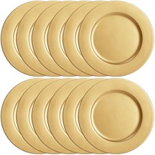 Platzteller, gold, 33cm