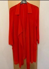 langer Chiffon Chasuble, Farbe koralle, Größe 46