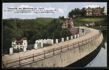 Ansichtskarte Marklissa am Queis, Talsperre 