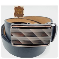 Ledergürtel Schwarz Herren