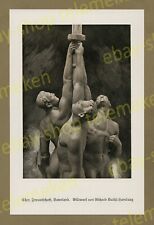 orig Fotodruck Richard Kuöhl Hamburg Ehrenmal Coburg Vaterland Patriotismus 1927