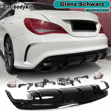 Gloss Black Rear Diffuser