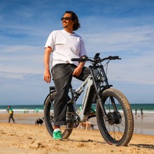 2000W Dual Motor ebike 26 Zoll E-Mountainbike 48V 17.5Ah Elektrofahrrad 45km/h