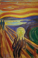 EDVARD MUNCH POSTER THE SCREAM