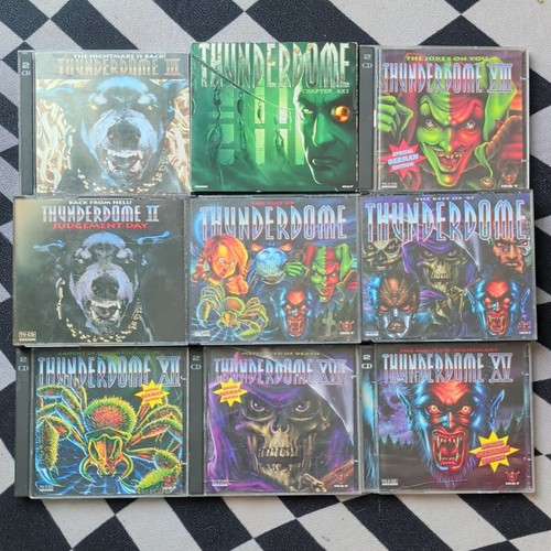 Thunderdome konvolut - 9x,