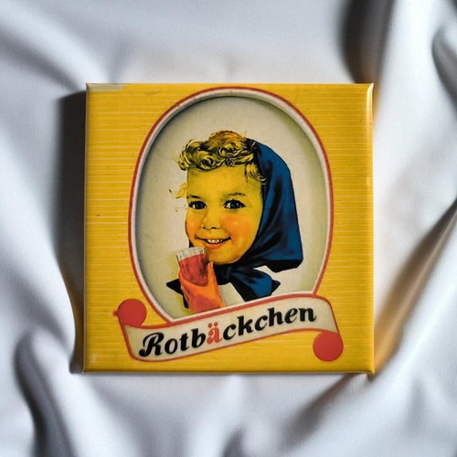 Rotbäckchen retro werbung - werbung, |