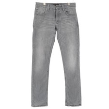 Nudie Jeans Grim Tim Grau Welle Herren Stretch Slim Skinny Rb2 Größe W31 L32