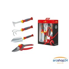 WOLF Gartenwerkzeug-Set 4-teilig, Geschenk Set für den Garten - NEU & OVP