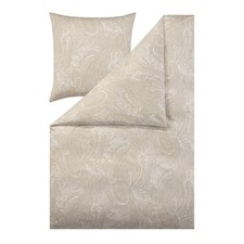 ESTELLA Bettwäsche NATHAN Mako-Jersey BL 135x200 cm beige Bettbezug Bettzeug