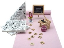 Tischdeko Schulanfang