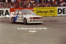 Foto 10x15 cm DTM 1991 Johnny Cecotto - BMW M3 (01)